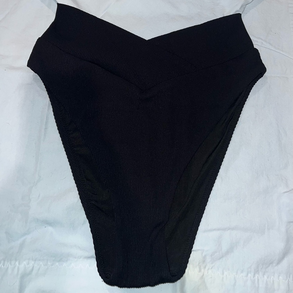 Aerie Black Bikini Bottom